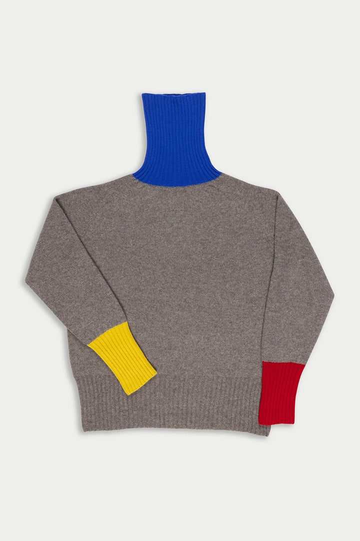 Rudi X Oversized Sweater - Dark Natural