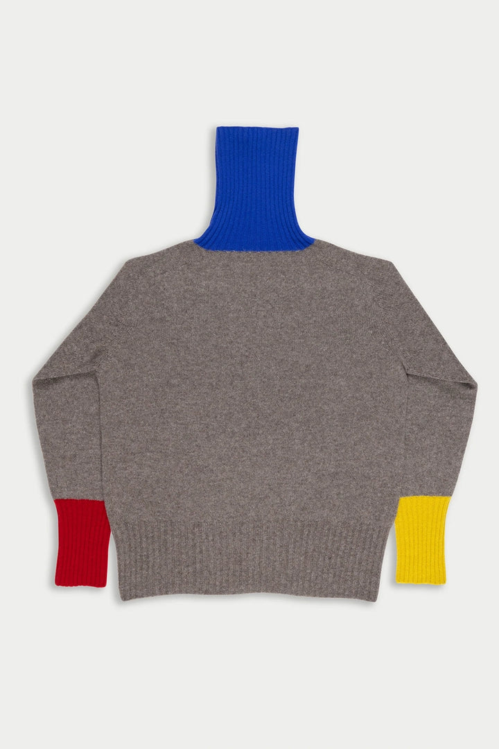 Rudi X Oversized Sweater - Dark Natural
