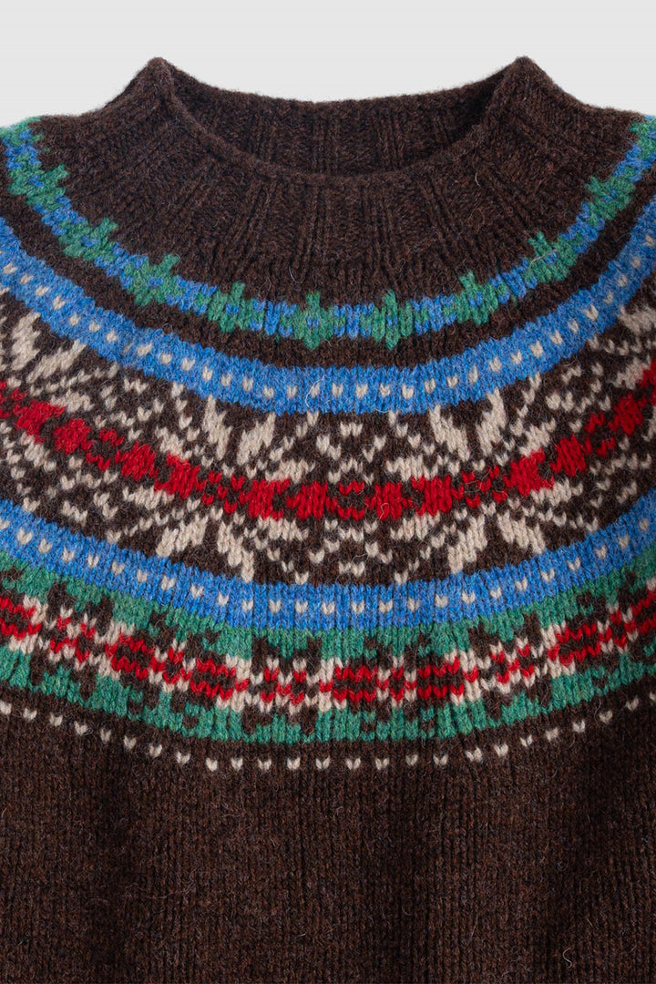 Living in the Light Knit - Brownish