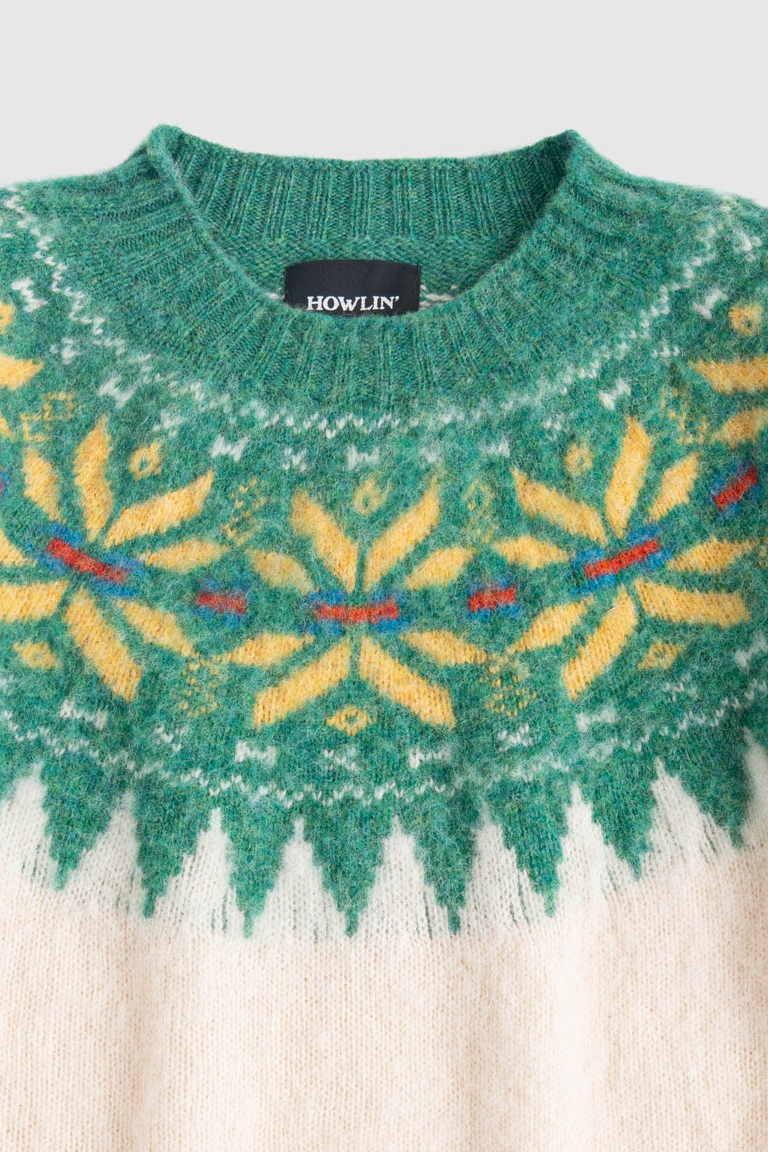 Love on a Knitted Train Knit - Greendream