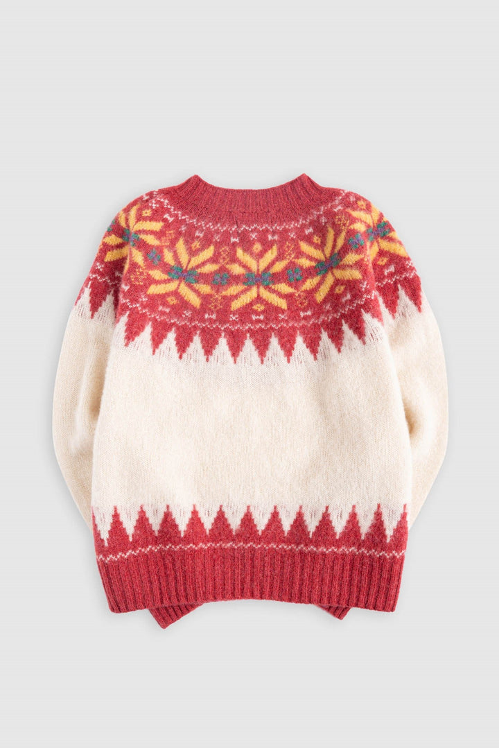 Love on a Knitted Train Knit - Velvet Kiss
