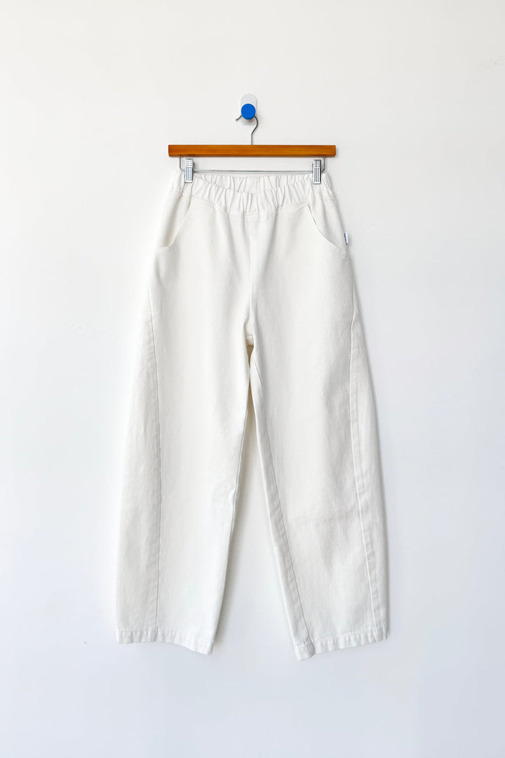 Long Arc Pant - Milk