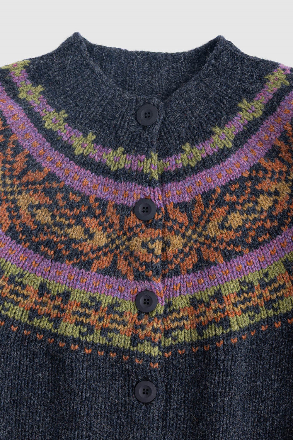 Magic Waves Cardigan - Charcoal