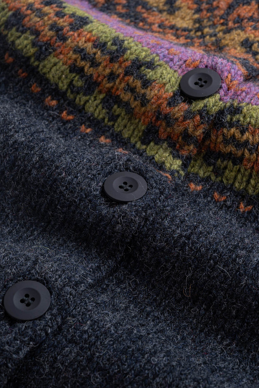 Magic Waves Cardigan - Charcoal