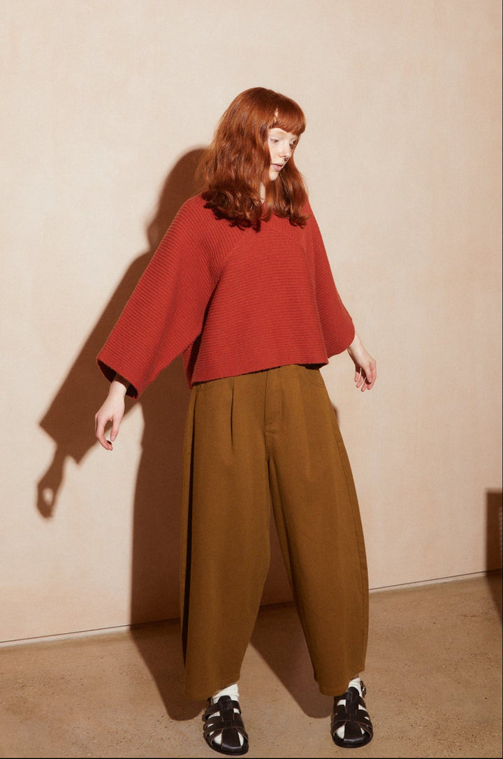 Tori Knit Top - Paprika