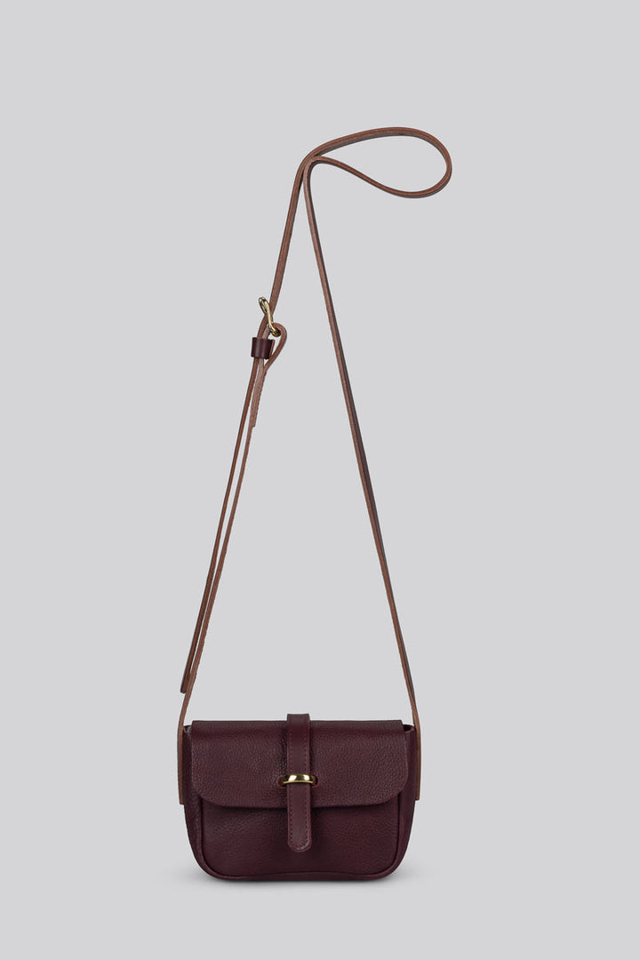 Wren Crossbody Bag - Grainy Plum