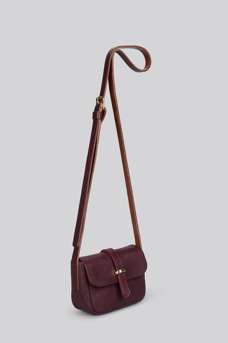 Wren Crossbody Bag - Grainy Plum