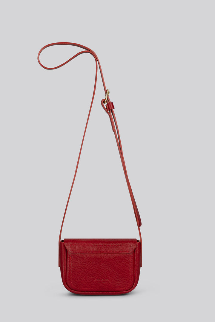 Betty Small Crossbody Bag -  Grainy Ruby