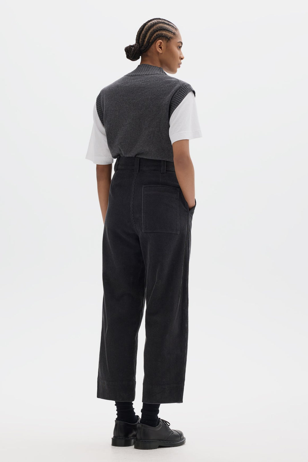 Utility Trousers Corduroy - Slate
