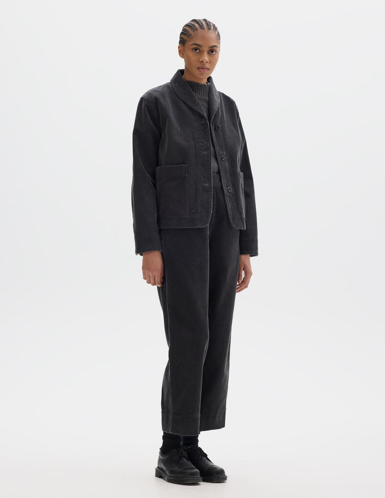 Field Jacket Corduroy- Slate