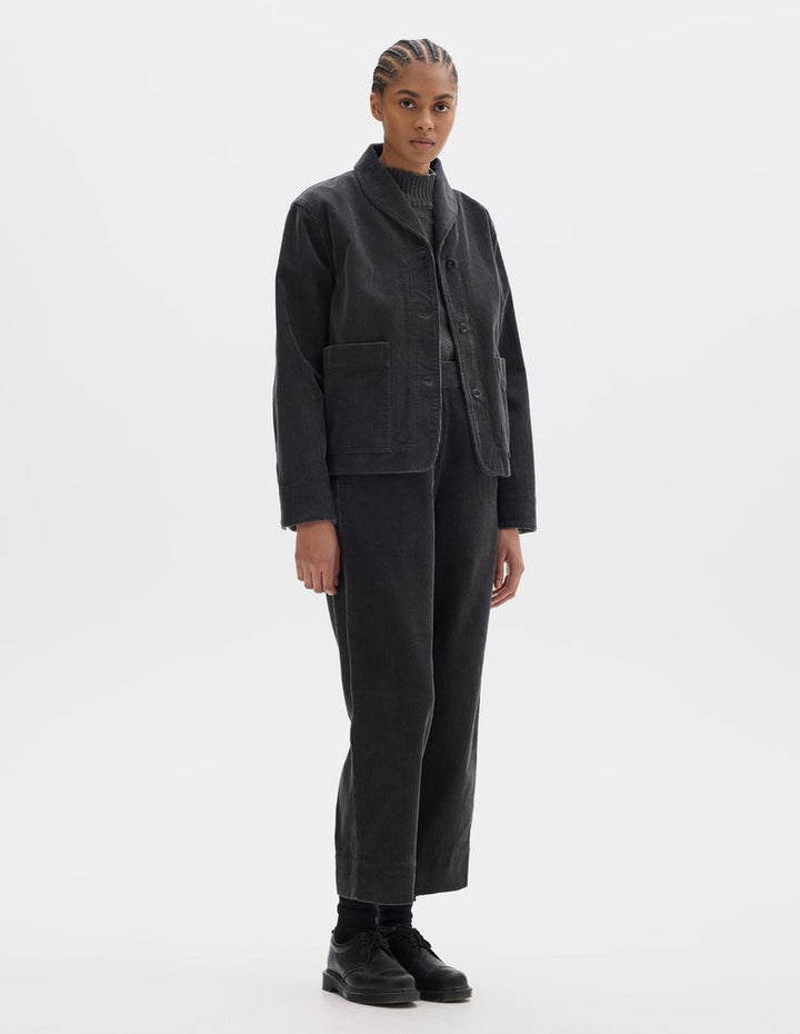 Field Jacket Corduroy- Slate