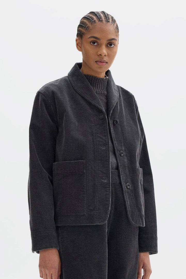Field Jacket Corduroy - Slate