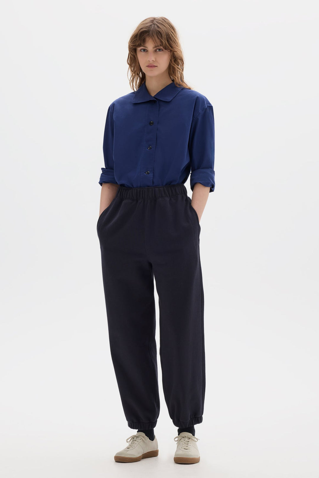Track Joggers Lightweight Loopback - Midnight