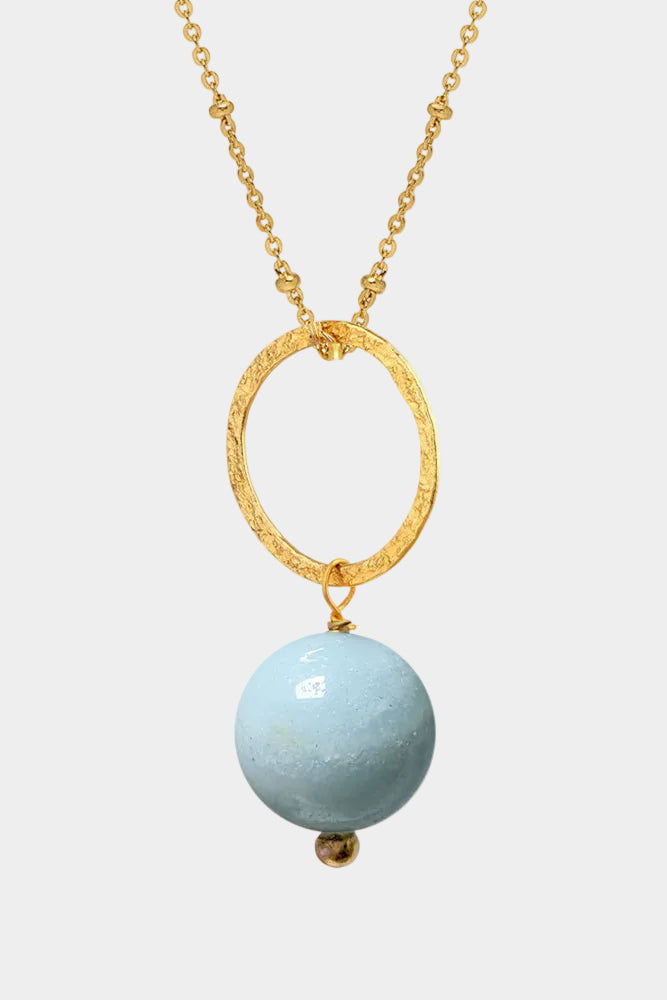 Margaret Amazonite Pendant Necklace