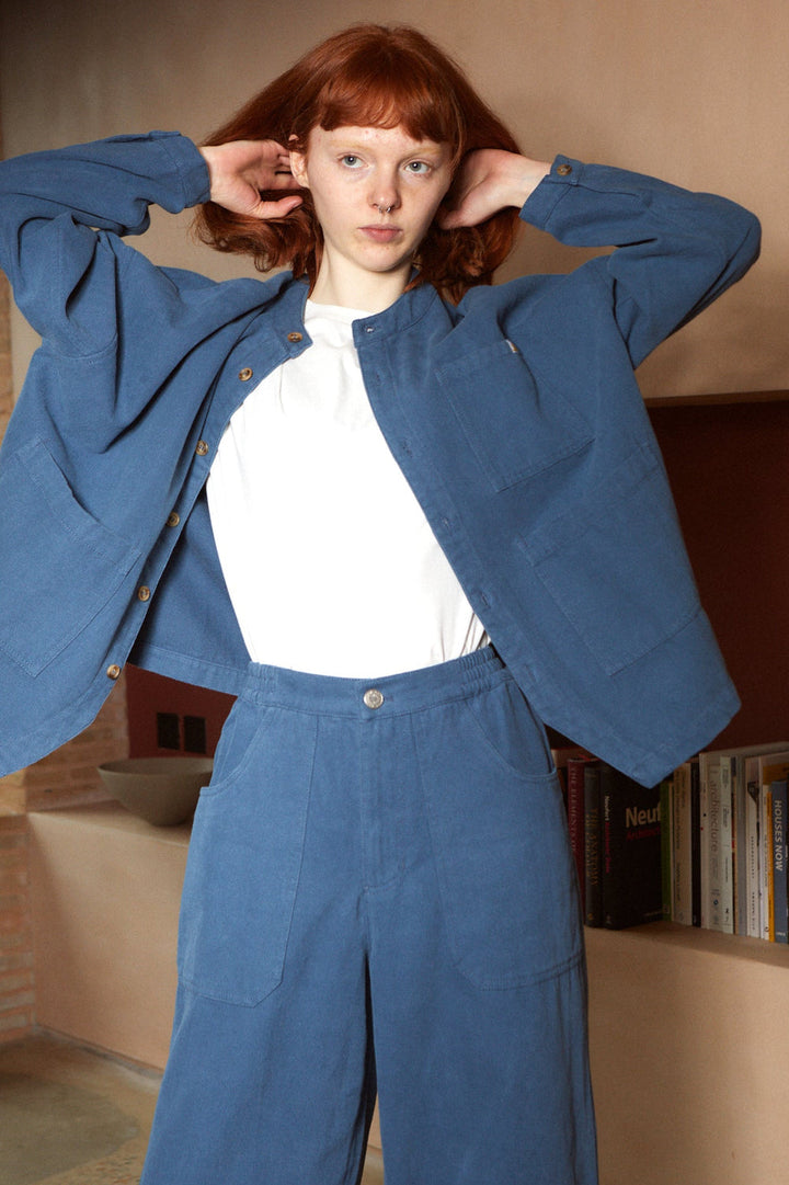 Oversized Chore Coat - Marine