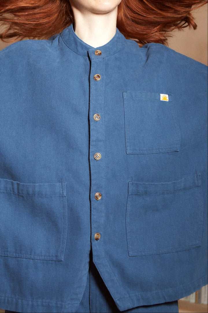 Oversized Chore Coat - Marine