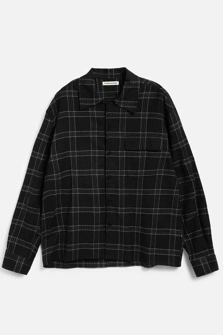 Wray Shirt - Black/Grey