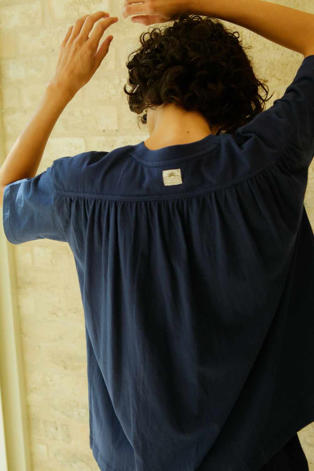 Peyton Tee - Navy - Frontiers Woman