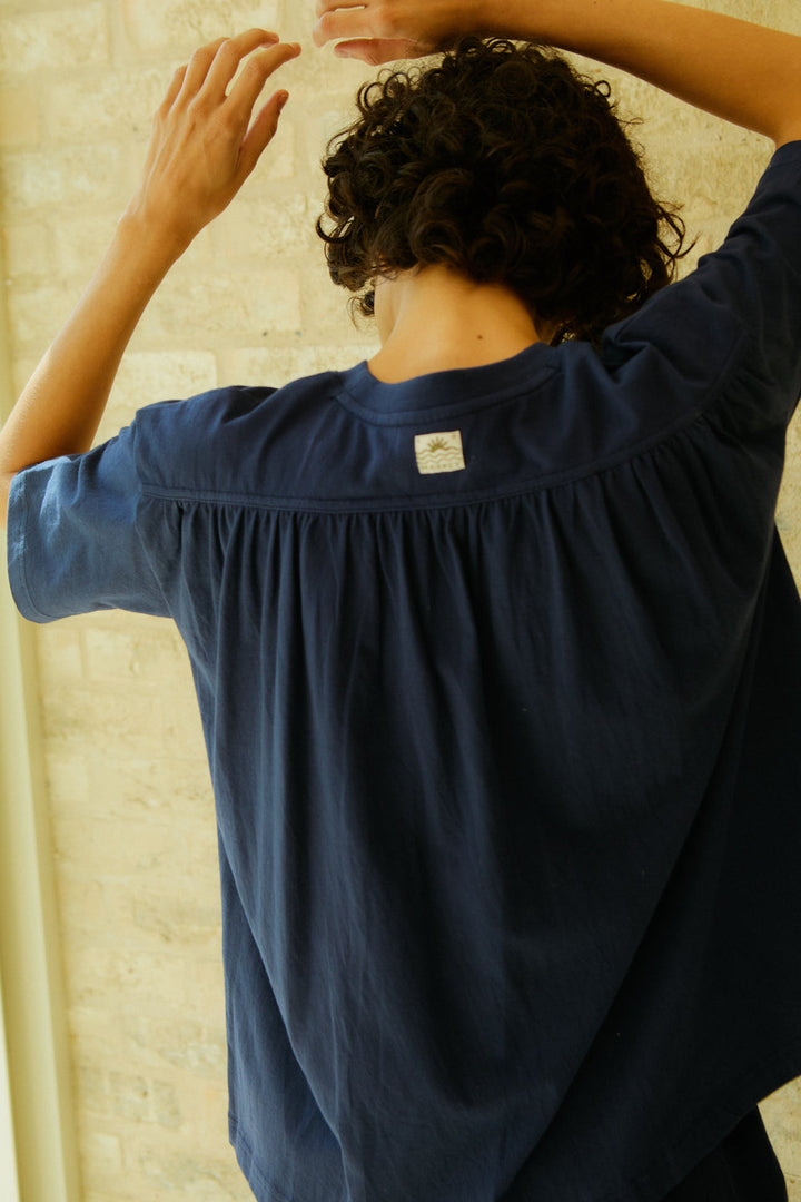 Peyton Tee - Navy - Frontiers Woman
