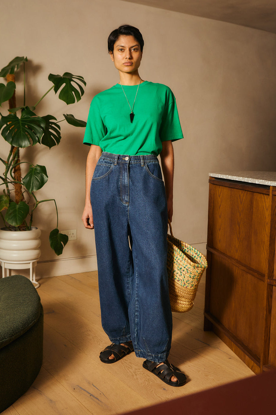 Peyton Tee - Grass - Frontiers Woman