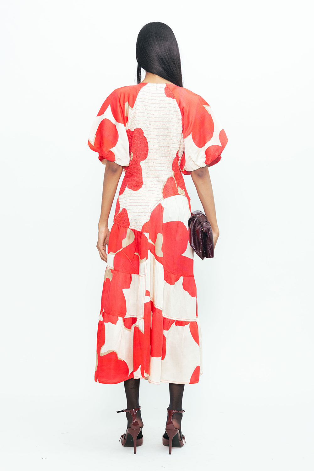 Buy online Lovebirds Valencia Dress - Cherry Red Poppy Print | Frontiers Woman Edinburgh Buy online Lovebirds Valencia Dress - Cherry Red Poppy Print | Frontiers Woman Edinburgh