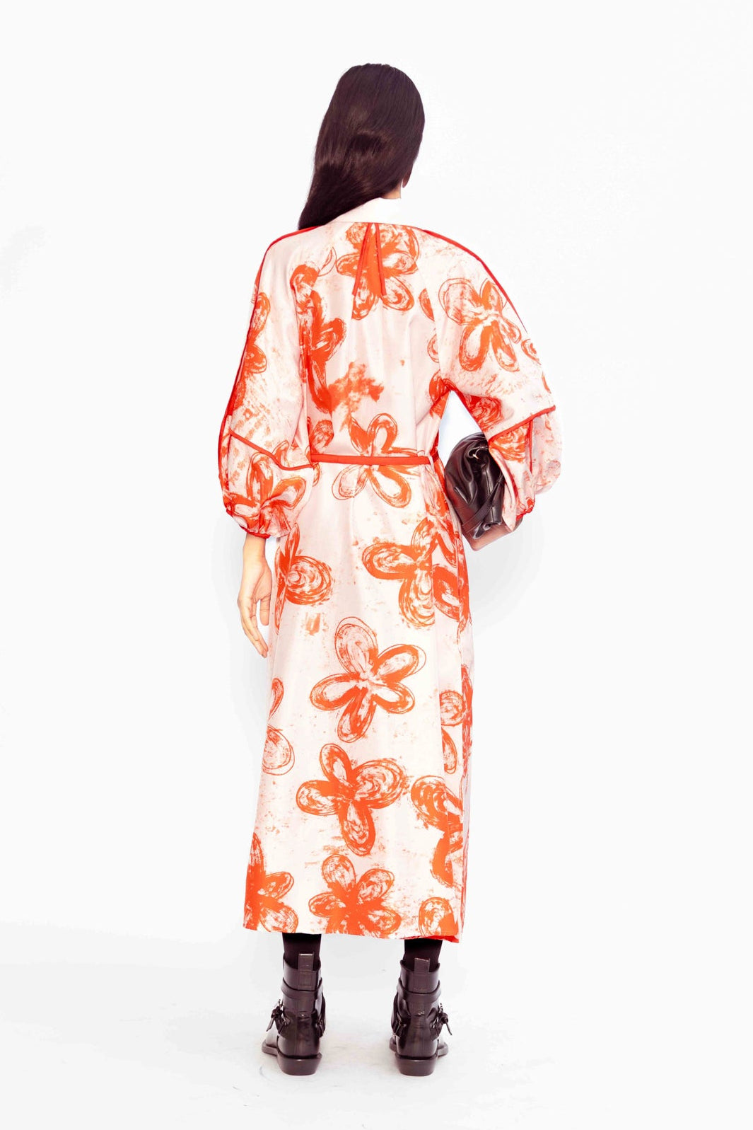 Aster Dress - Coral/Blush