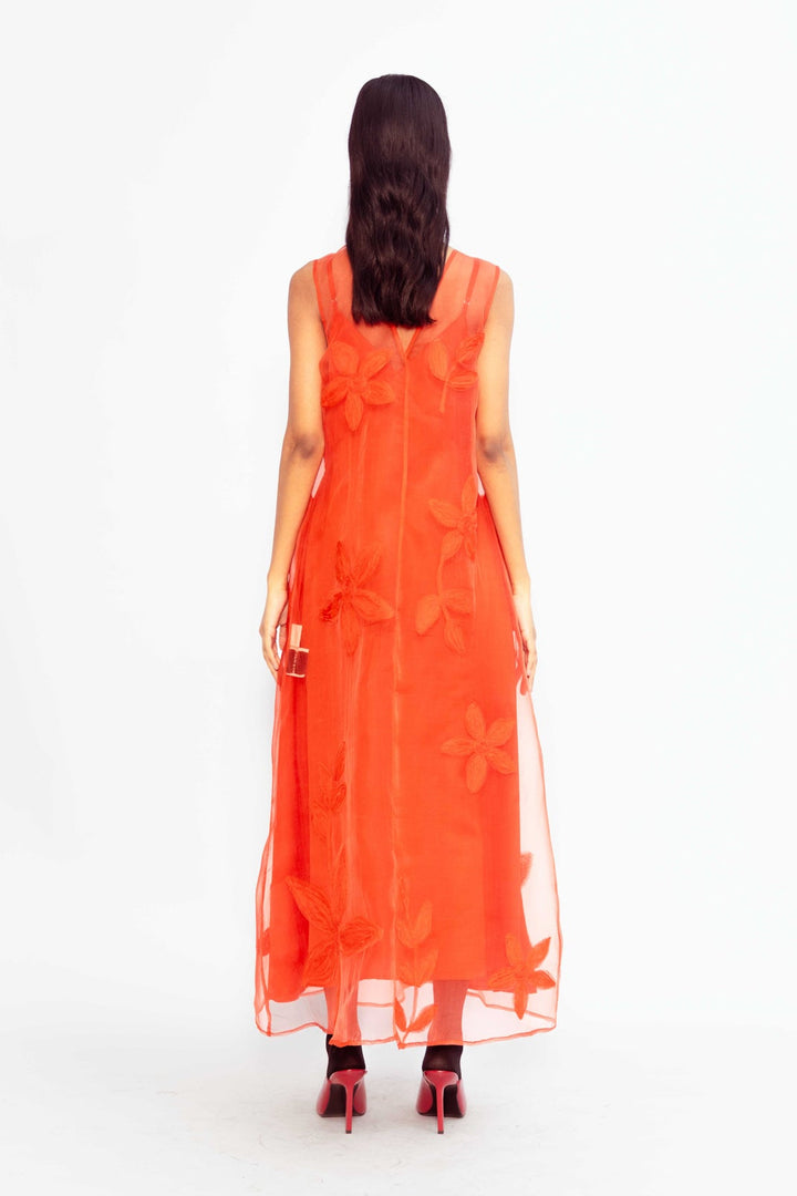 Miranda Dress - Coral