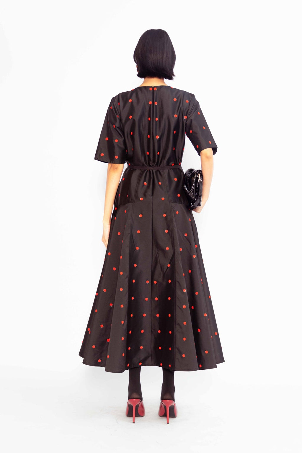 Nerin Sequin Dress - Onyx