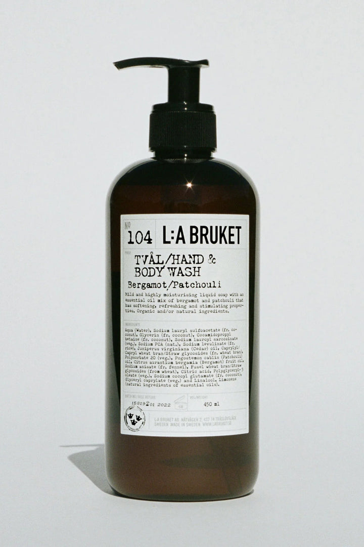 Hand & Body Wash - Bergamot/Patchouli