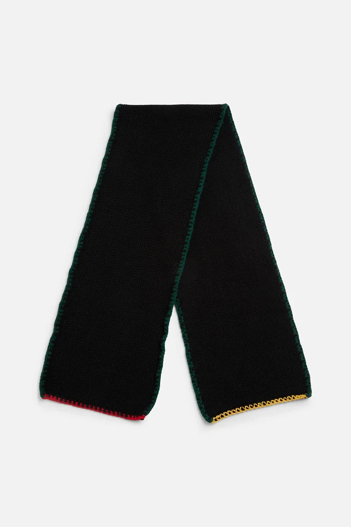 Blanket Stitch Scarf - Black