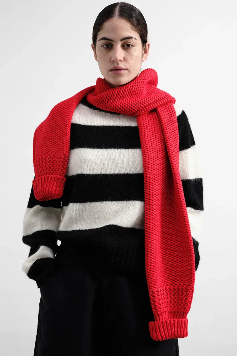 Sleeve Scarf - Red