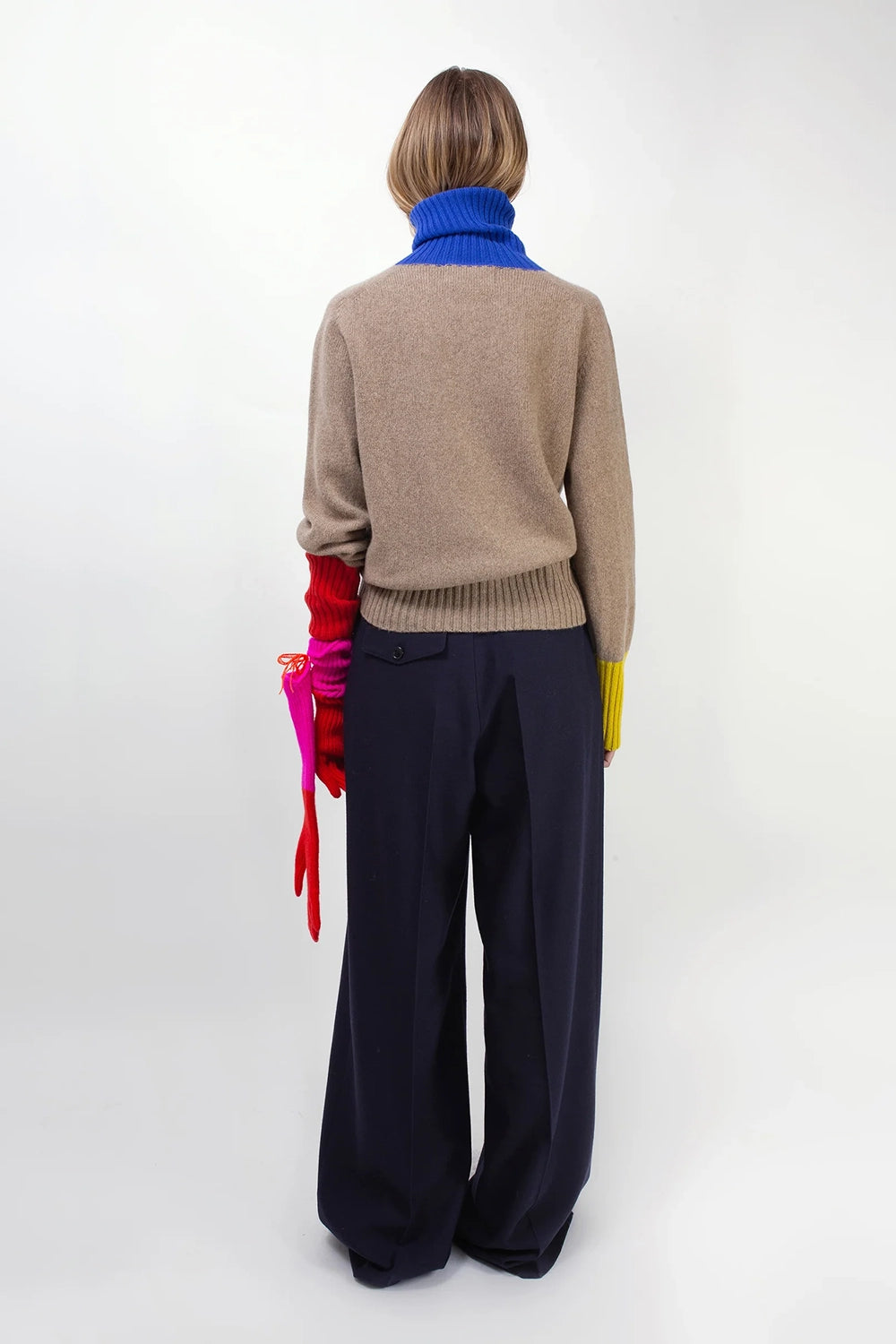 Rudi X Oversized Sweater - Dark Natural
