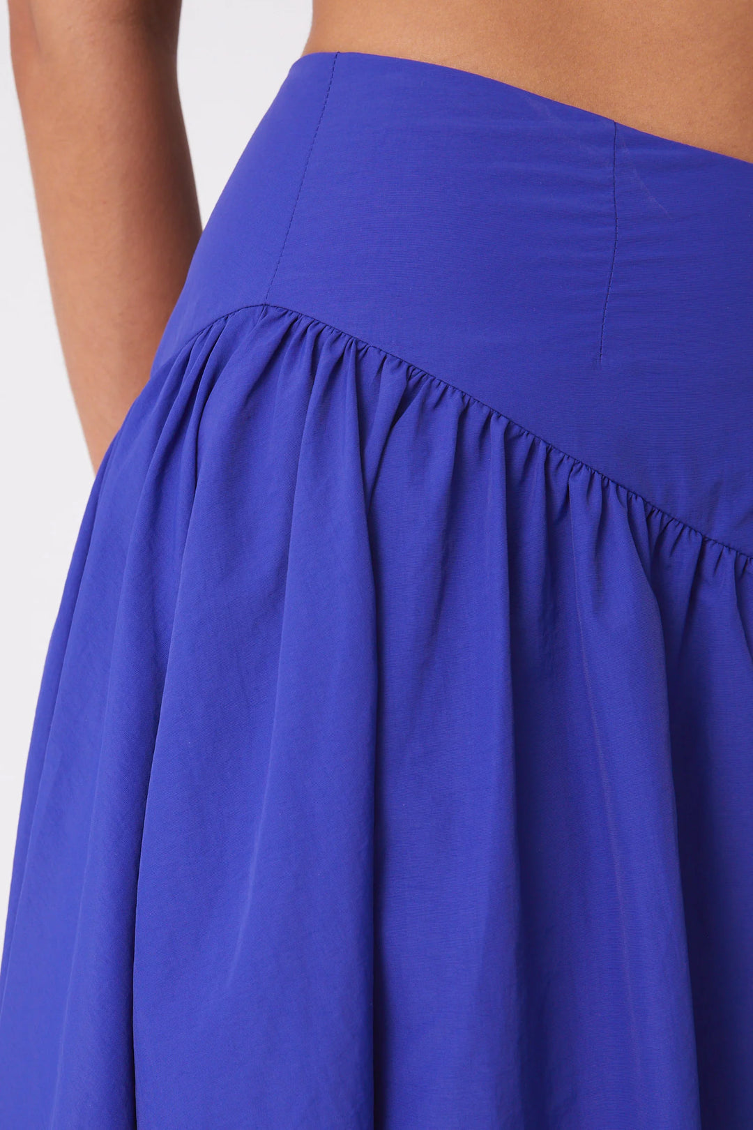 Deba Midi Skirt - Indigo
