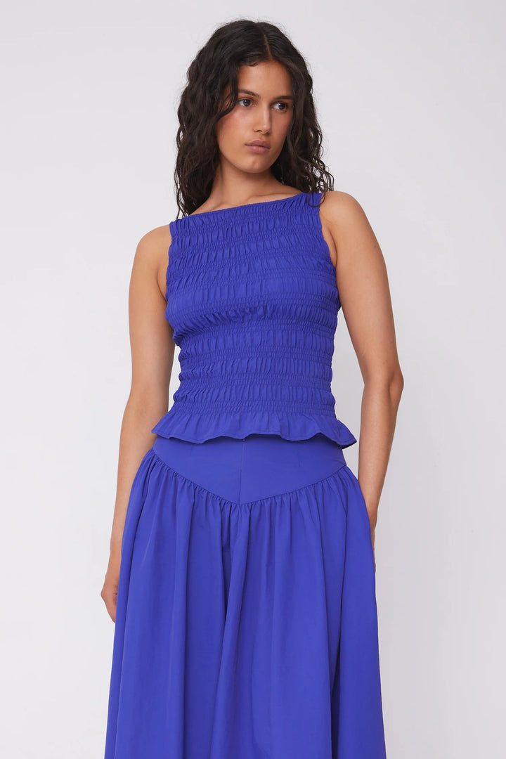 Deba Top - Indigo