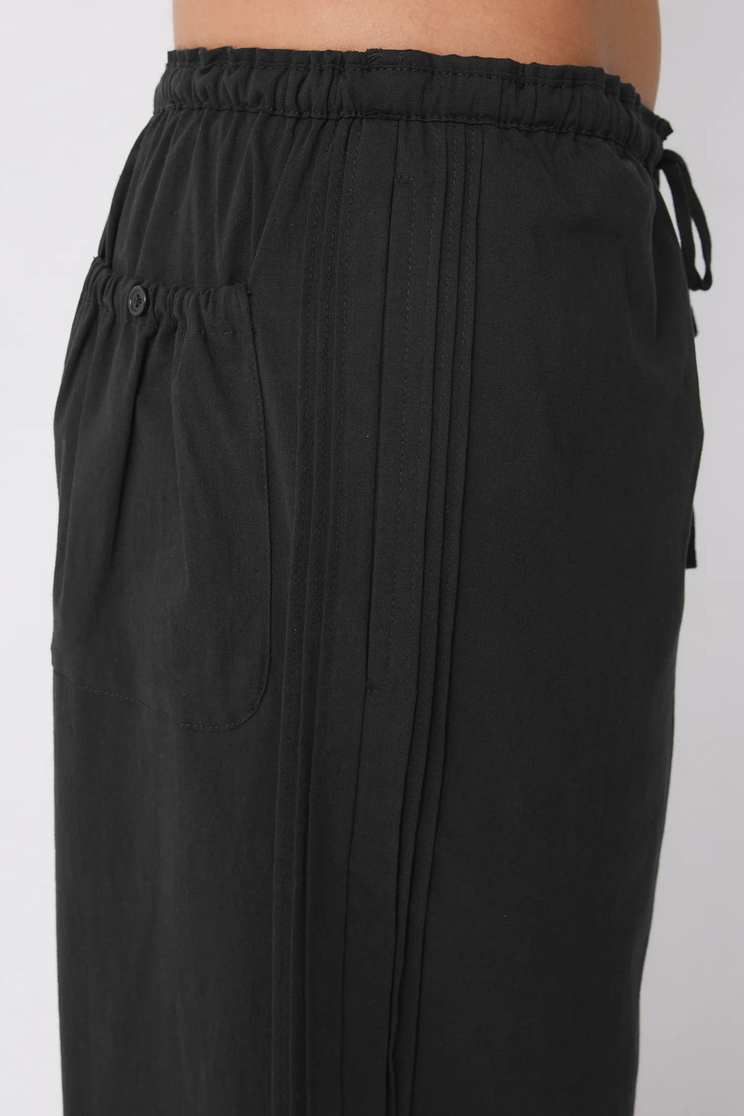 Renee Cotton Trousers - Onyx