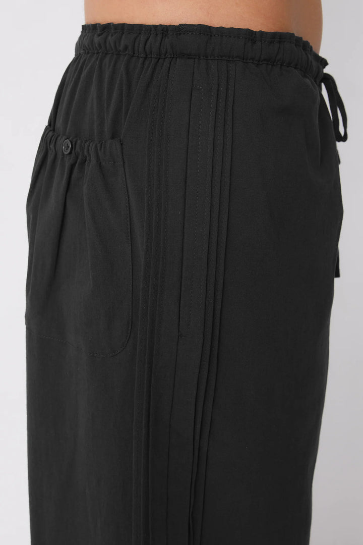 Renee Cotton Trousers - Onyx