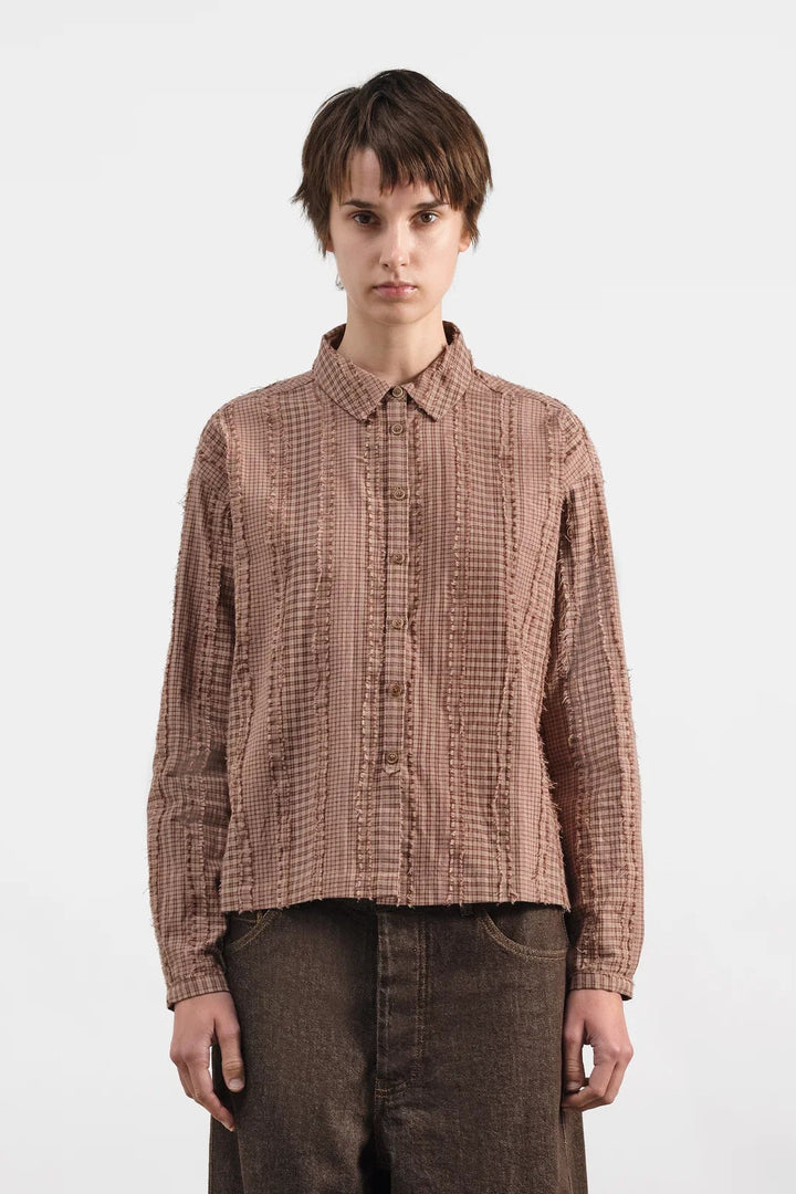 Marianne Shirt - Brown Multi