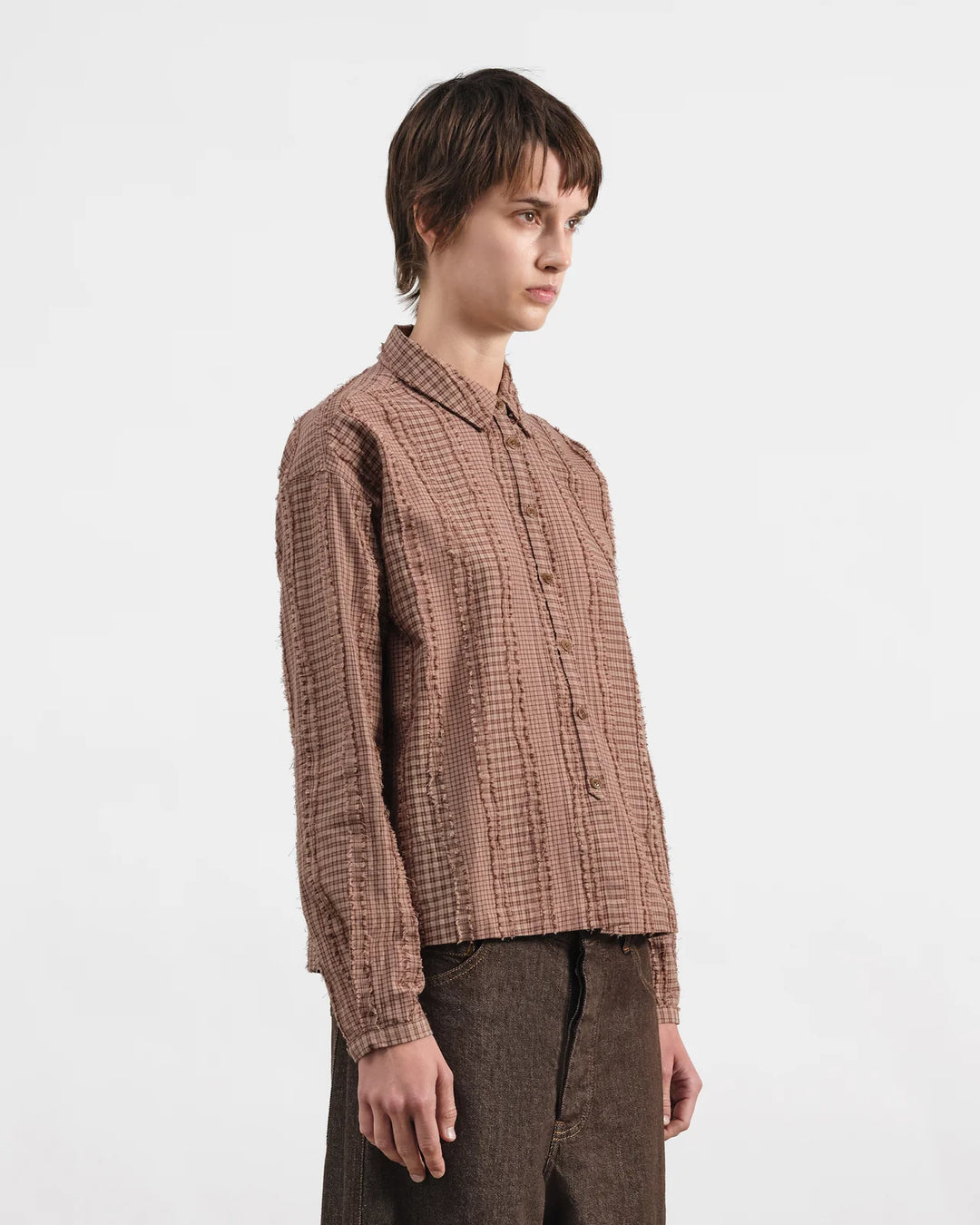Marianne Shirt - Brown Multi