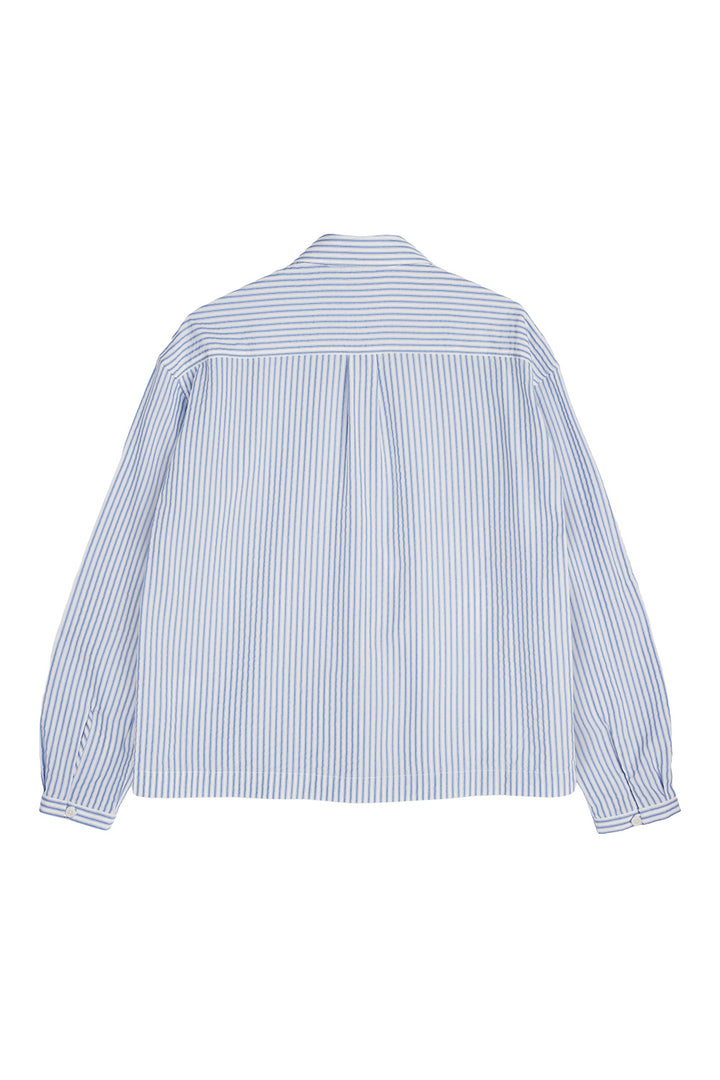 Marianne Shirt - White/Blue