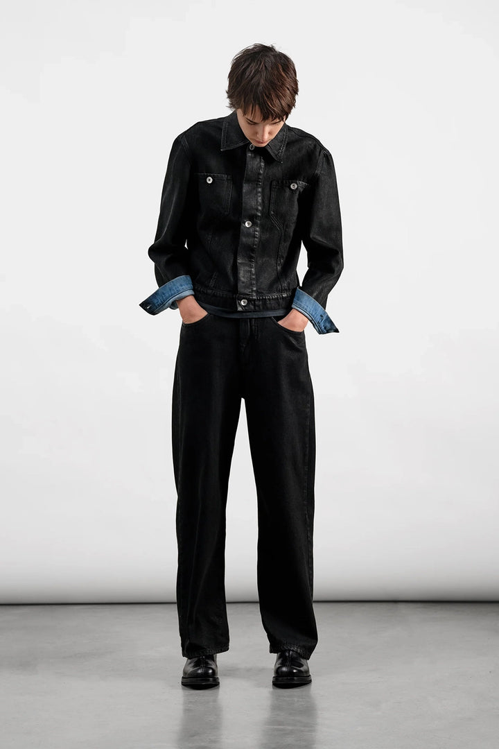 Silver Jean - Black