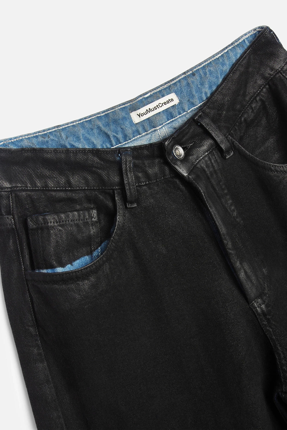 Silver Jean - Black
