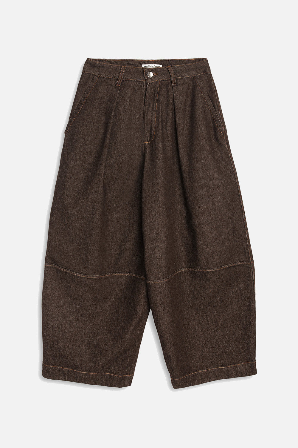 Deadbeat Trouser - Soft Brown Denim