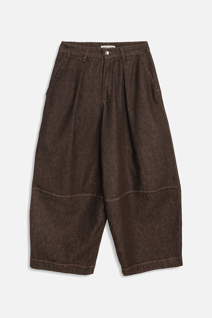 Deadbeat Trouser - Soft Brown Denim