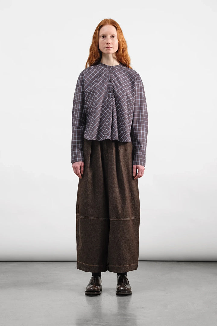 Deadbeat Trouser - Soft Brown Denim