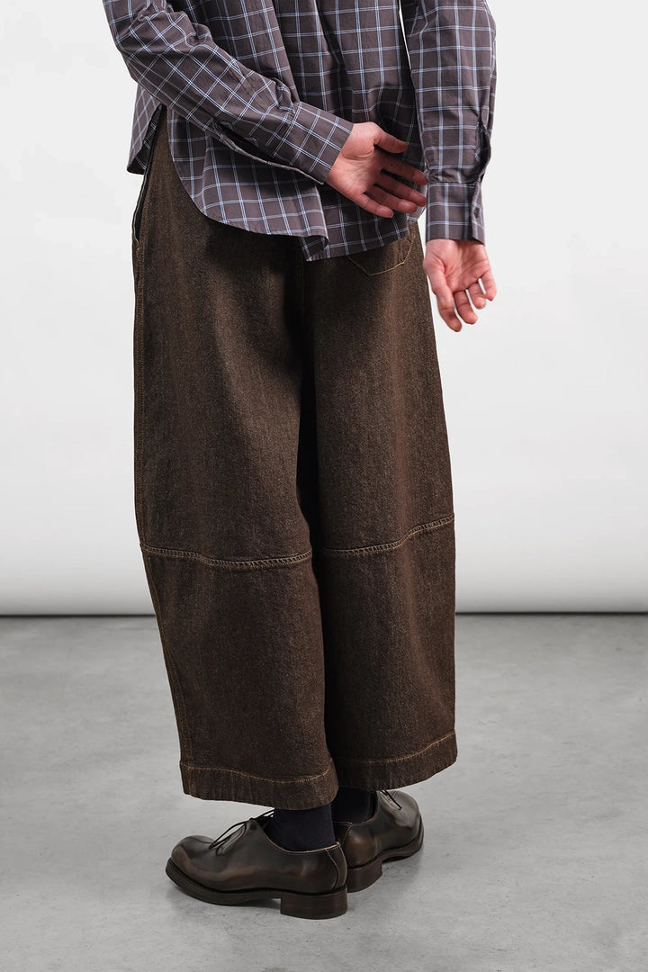 Deadbeat Trouser - Soft Brown Denim
