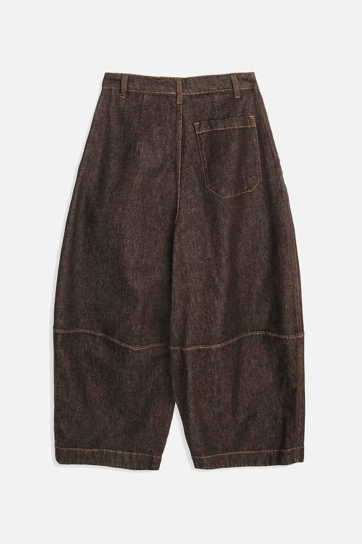 Deadbeat Trouser - Soft Brown Denim
