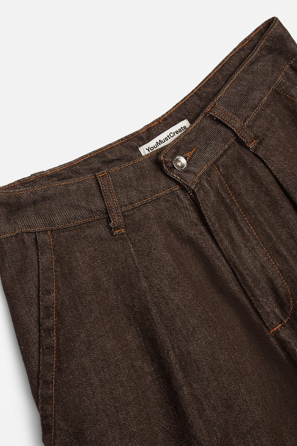 Deadbeat Trouser - Soft Brown Denim