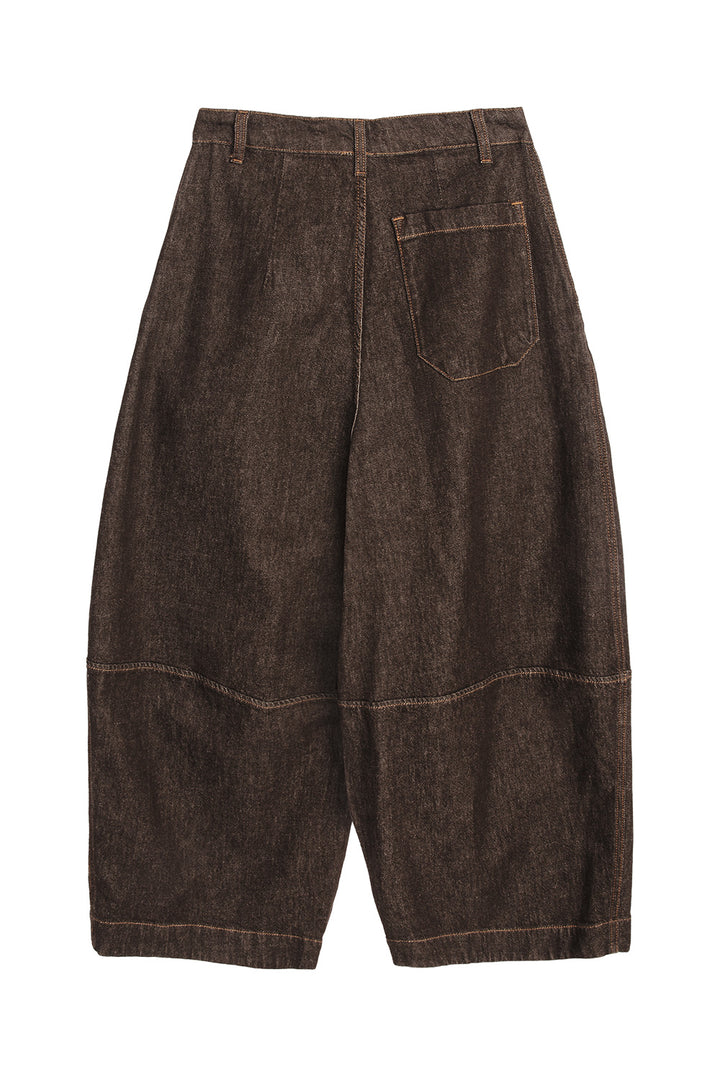 Deadbeat Trouser - Soft Brown Denim