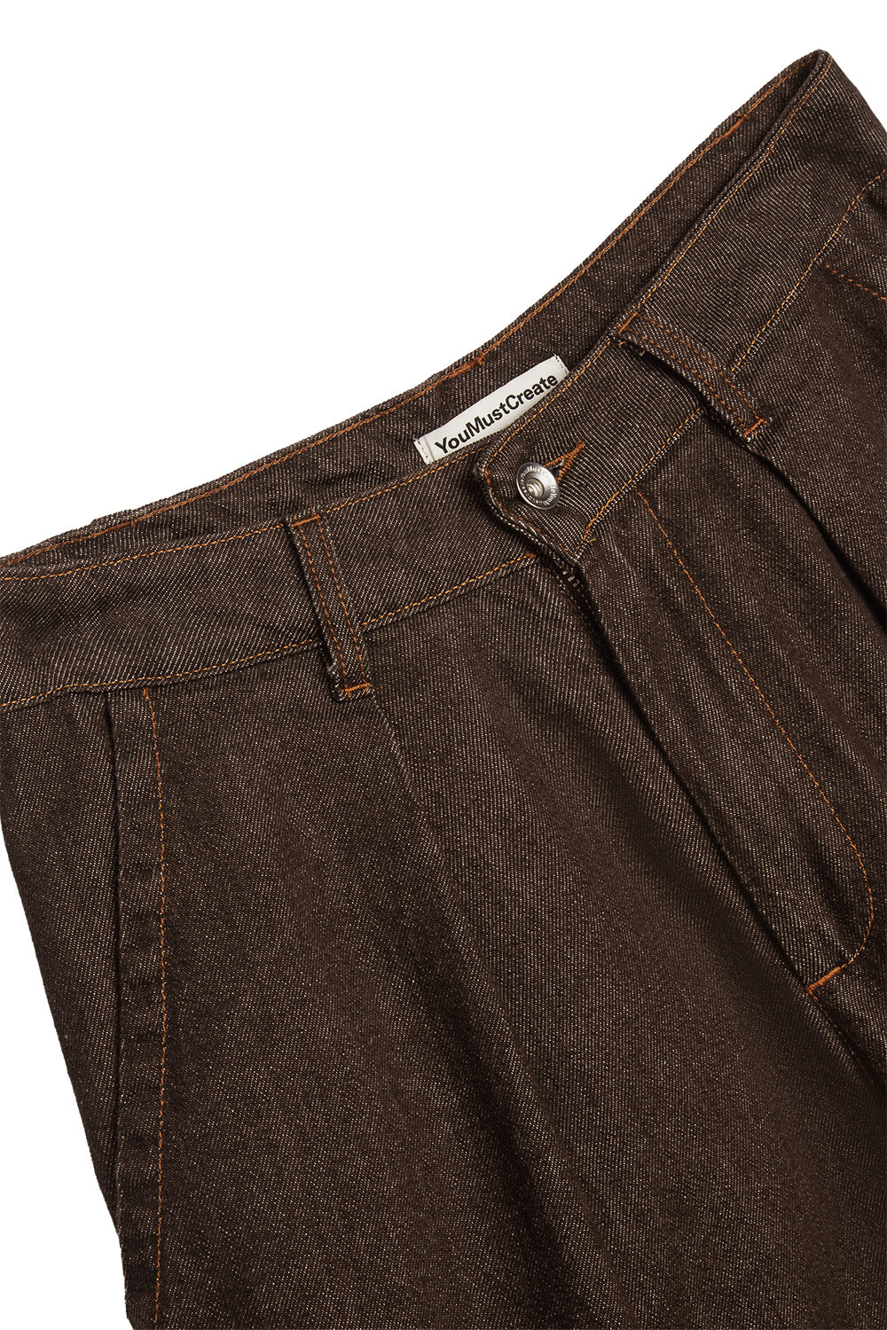 Deadbeat Trouser - Soft Brown Denim