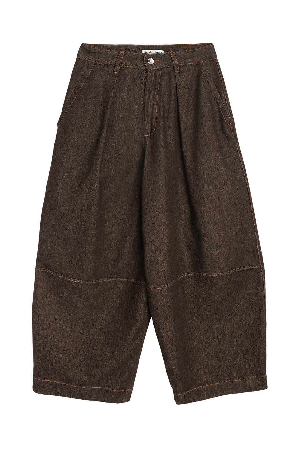 Deadbeat Trouser - Soft Brown Denim